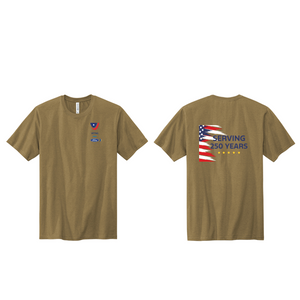 VETNG-Volunteer Knitwear All American Tee-  250 Years of Service Celebration-  Limited 2025 Item
