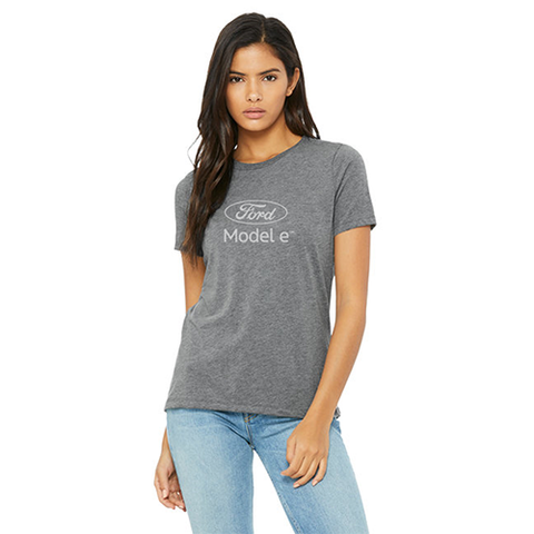 Model e Ladies Relaxed Tee- Grey